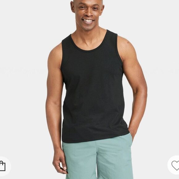 NWT Goodfellow & CO Black Tank Top 2pk - Picture 5 of 8